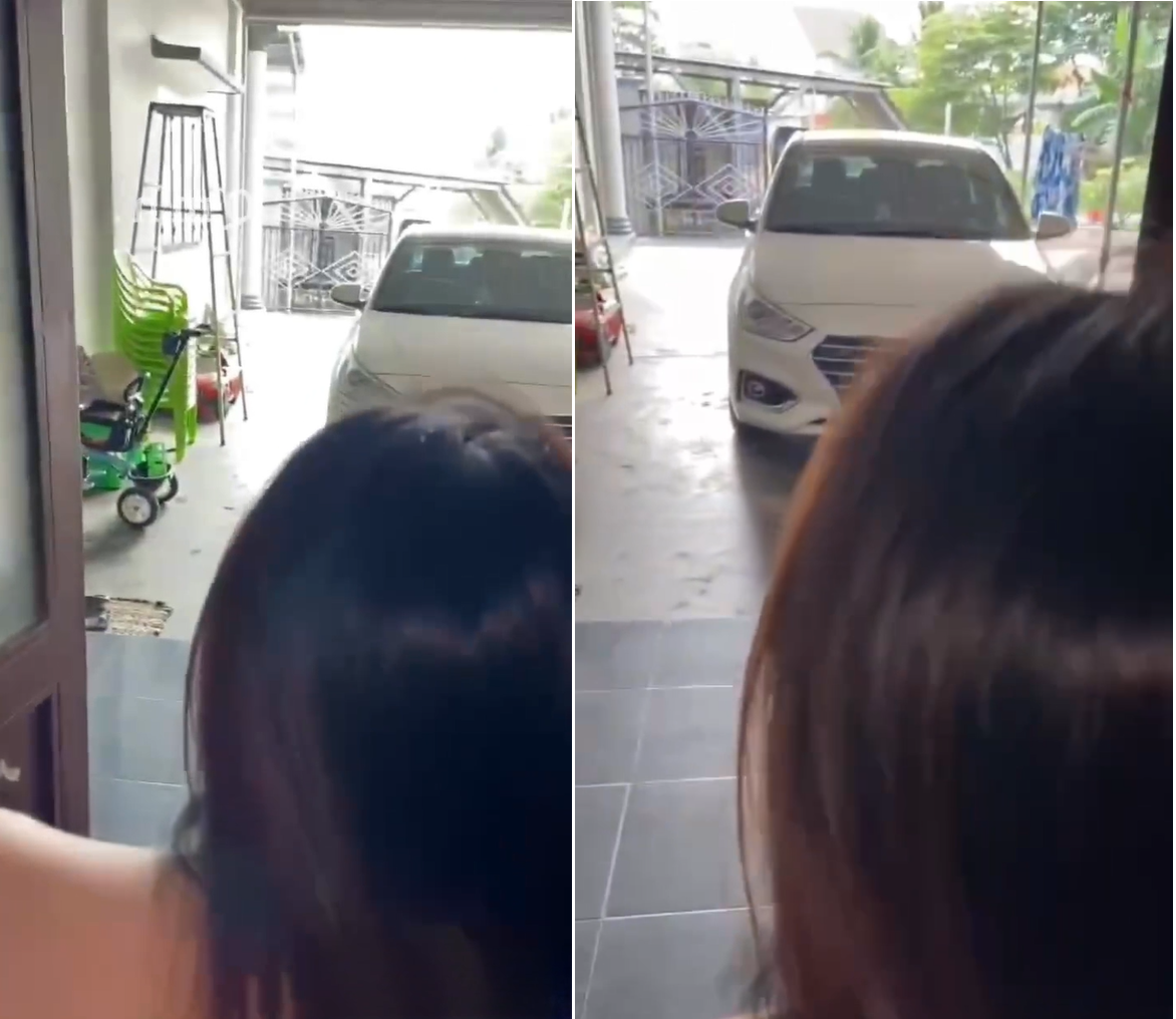 Ngentot di Depan Rumah Saat Orang Tuanya Lagi Pergi